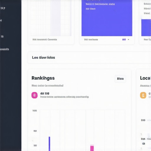 Screenshot of BrightLocal showing local search rankings and reviews