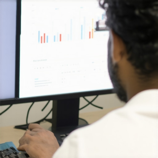 Digital Marketing Analysis for Garland SEO Person working on local SEO analytics in Garland, Texas.