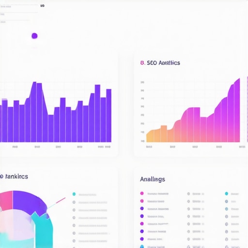 Dashboard displaying local SEO analytics and rankings