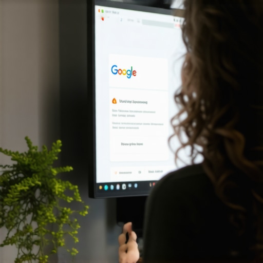 Optimized GMB Profile for Garland Business Business owner updating Google My Business profile on laptop, showing optimized listing with keywords