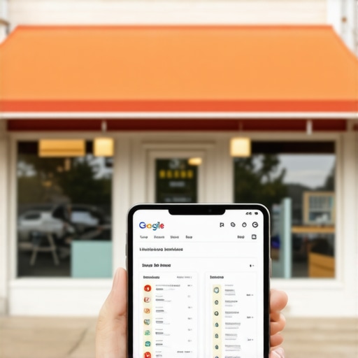 Garland storefront with digital Google Business Profile