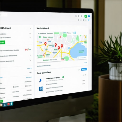 Local SEO Dashboard for Garland Business Screenshot showing Garland business local SEO analytics and map rankings.