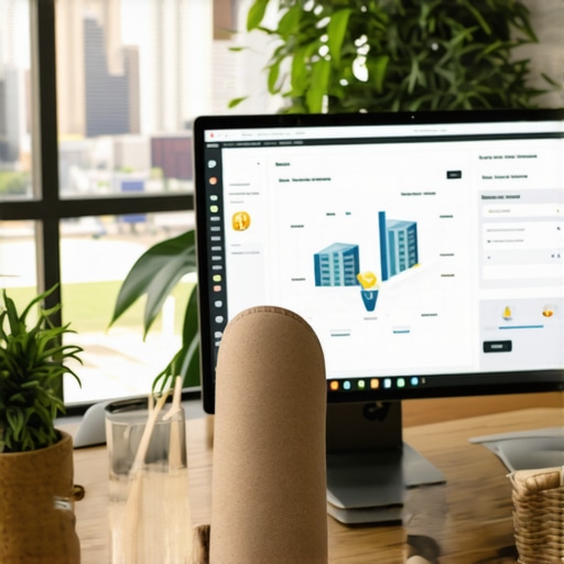 A person reviewing analytics dashboards on a computer focused on Garland's local search performance.
